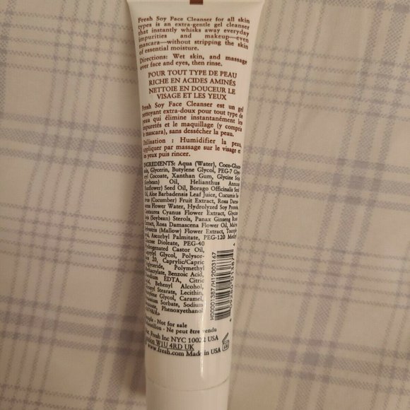 2 Fresh Soy Face Cleansers, 20ml each - Picture 4 of 4